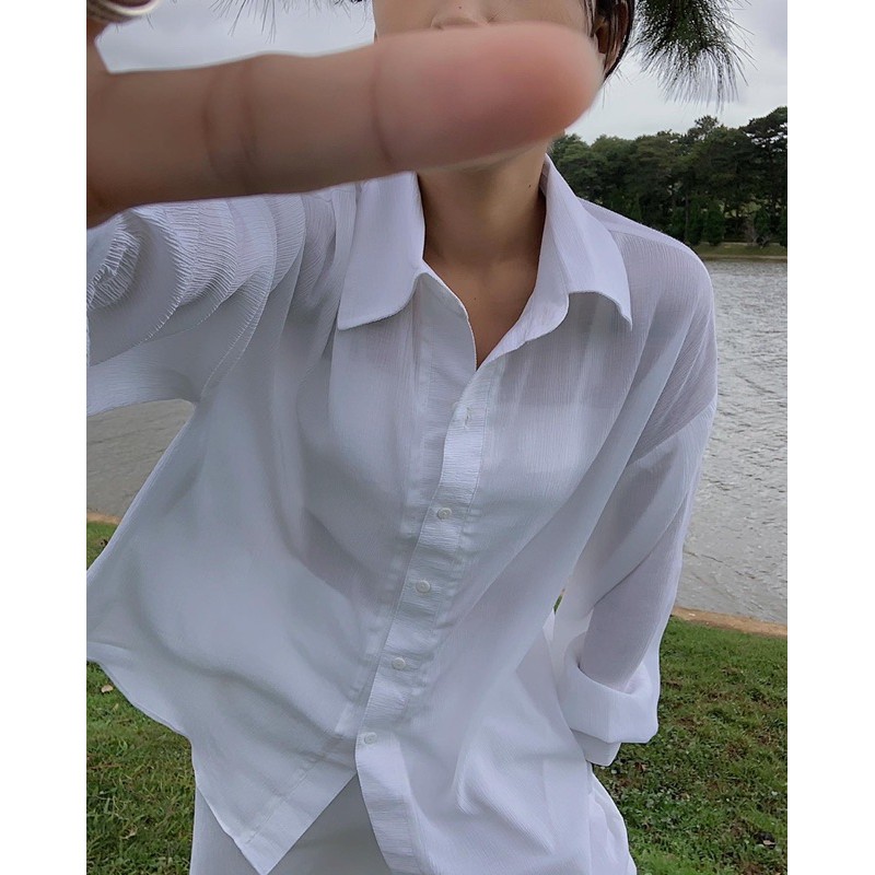 SET ÁO SƠ MI VÀ QUẦN ỐNG RỘNG