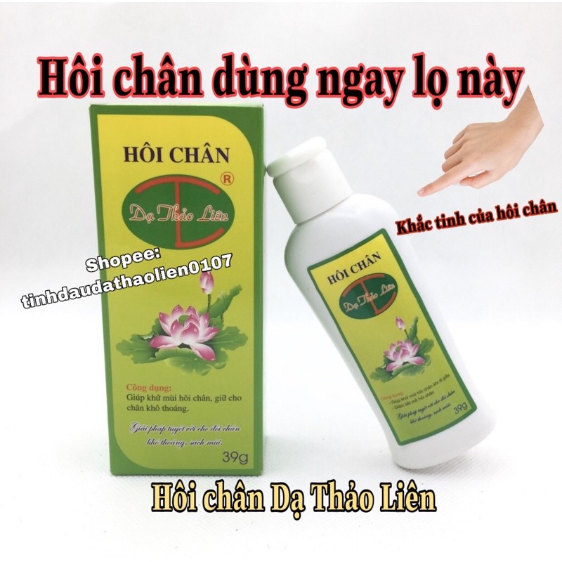 Hôi chân Dạ Thảo Liên khắc tinh của hôi chân