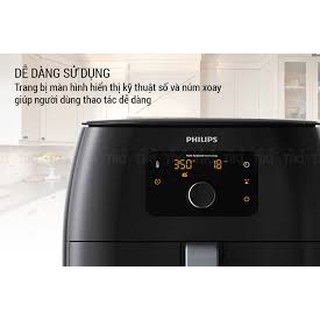 [HD9654] [GIAN HÀNG UY TÍN] Nồi chiên không dầu Philips HD9654