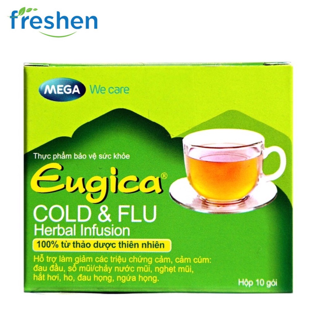 Trà Eugica Cold &amp; Flu Herbal Infusion