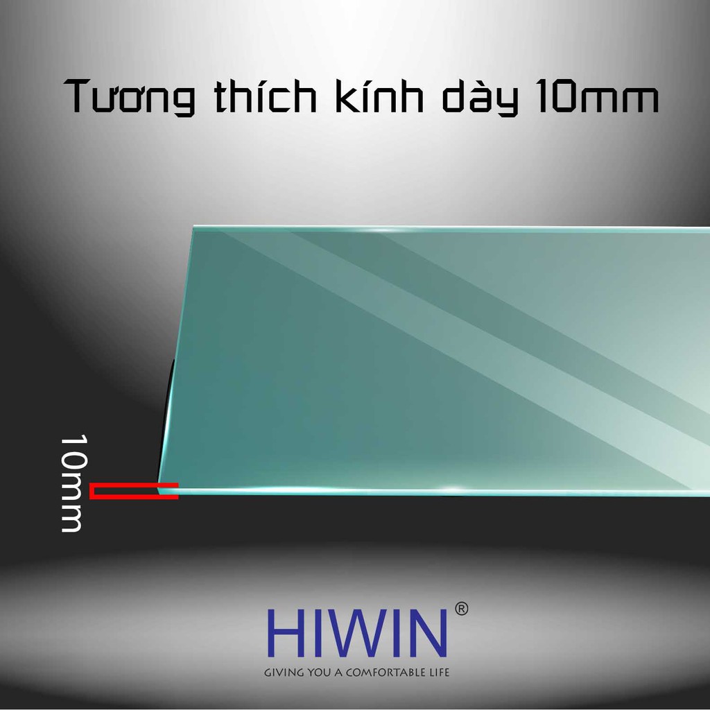 Sỏ kính cabin tắm dùng cho ống giằng kính kích thước 10x30 Hiwin SB-612F