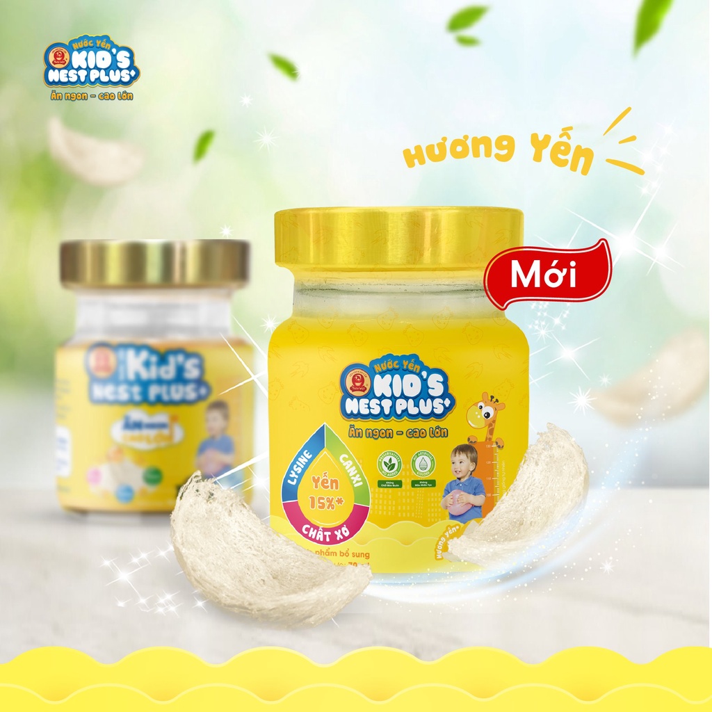 Nước Yến Sào Cao Cấp Thiên Việt Kid's Nest Plus+ Hủ 70ml - Hàng tặng