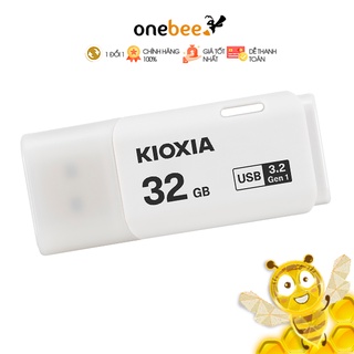 Ổ cứng di động U301 USB 3.2 Gen 1 Kioxia - Trắng -Hàng chính hãng