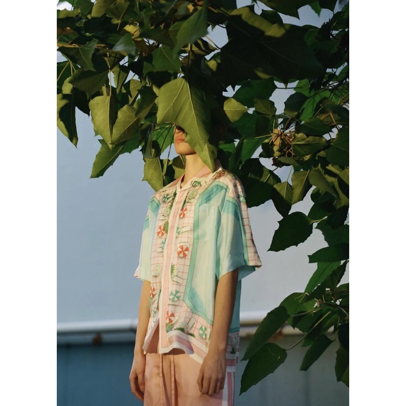 Áo sơ mi Casablanca copacabana shirt ss21