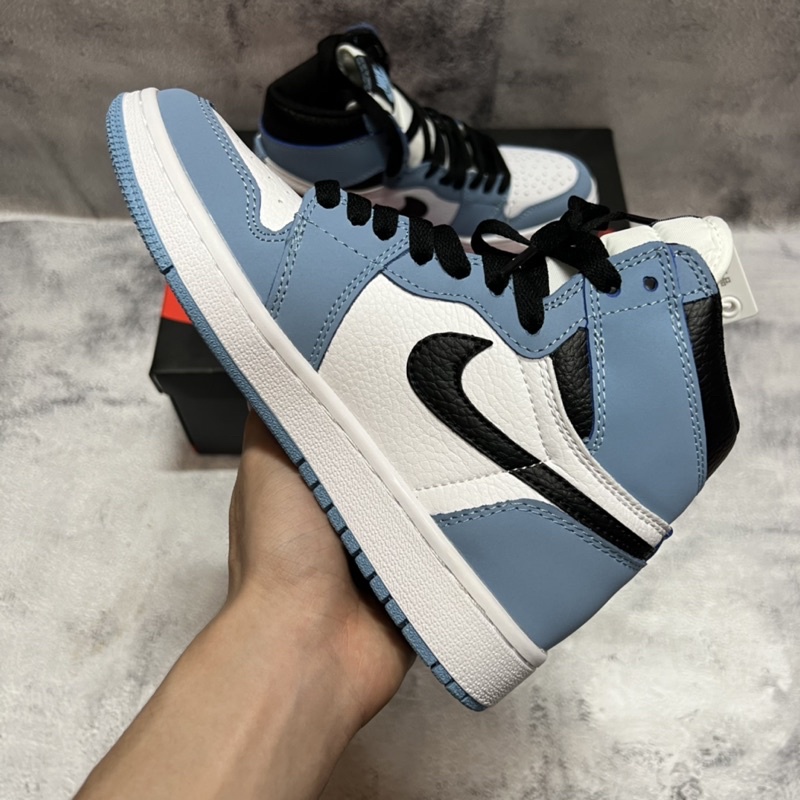 [KELLY SNEAKERS] Giày Thể Thao Sneaker Jordan 1 High University Blue - Xanh Cao Cổ Tiêu Chuẩn (Ảnh thật + Hàng Sẵn)