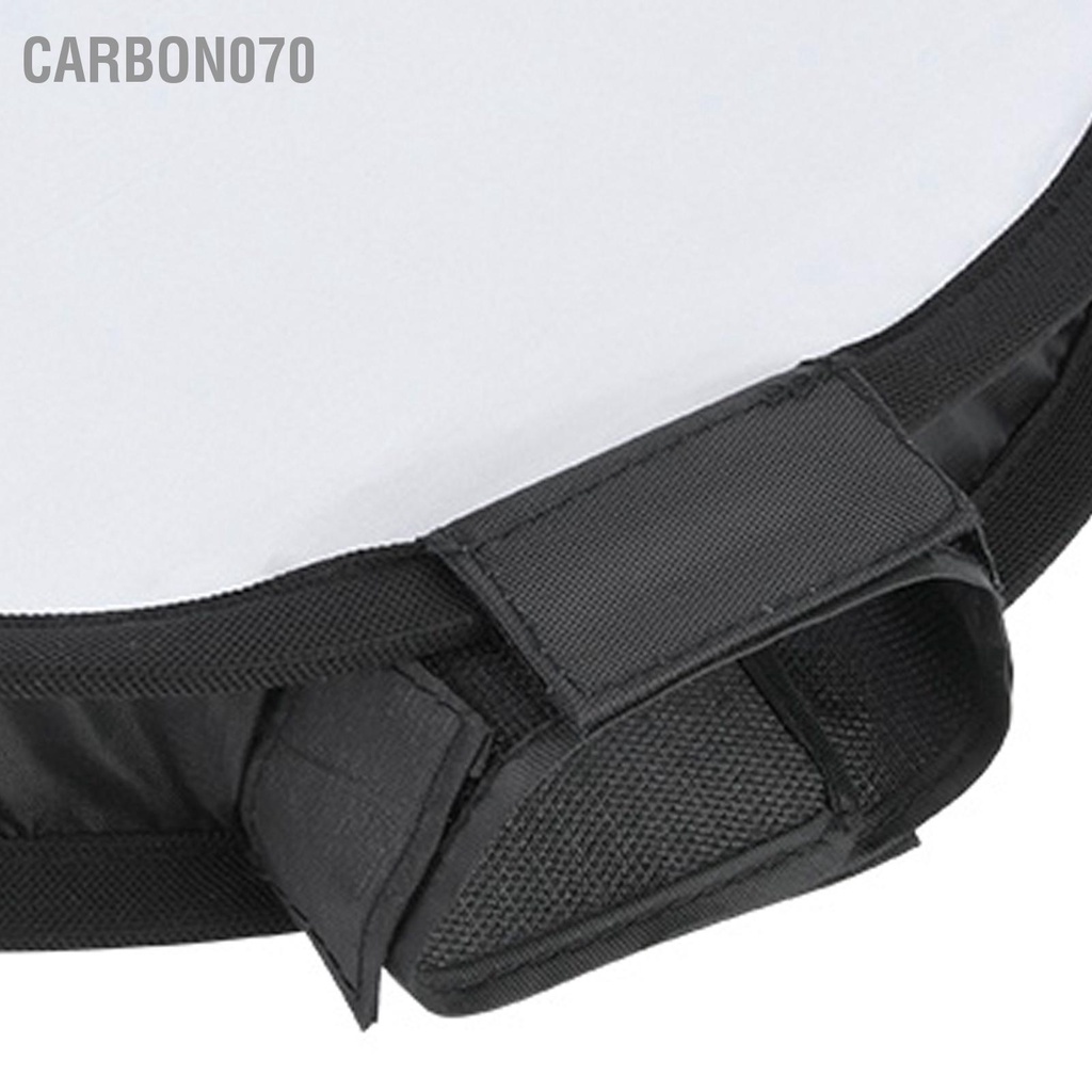 Hàng HOT Tản sáng chụp đèn flash máy ảnh hình tròn di động có thể gập lại 40CM【Carbon070】