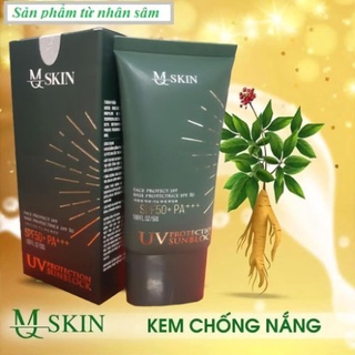 Kem chống nắng, kem chống nắng cho da dầu cao cấp thương hiệu MQ Skin Hàn Quốc. Freeship tòan quốc.