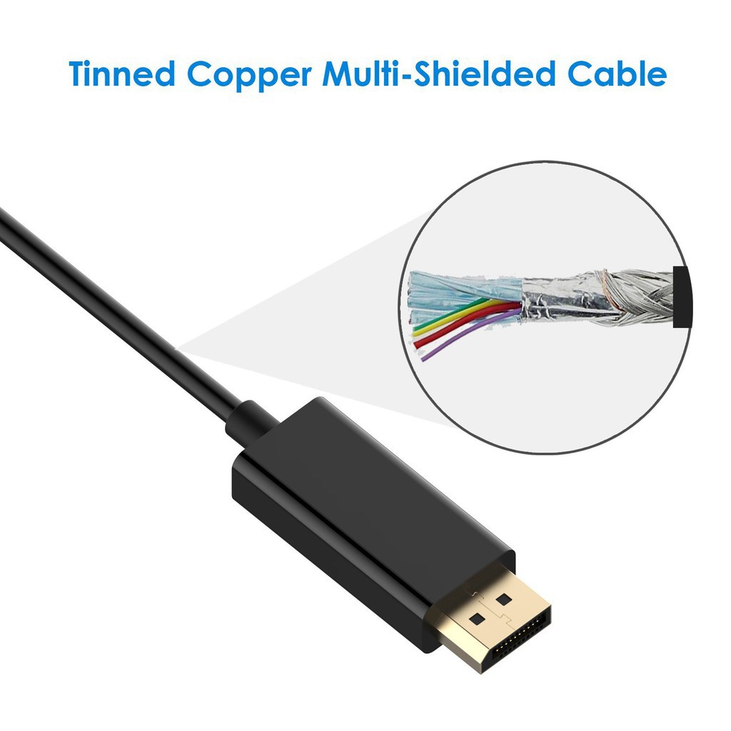 Dây cáp cổng USB C sang DisplayPort