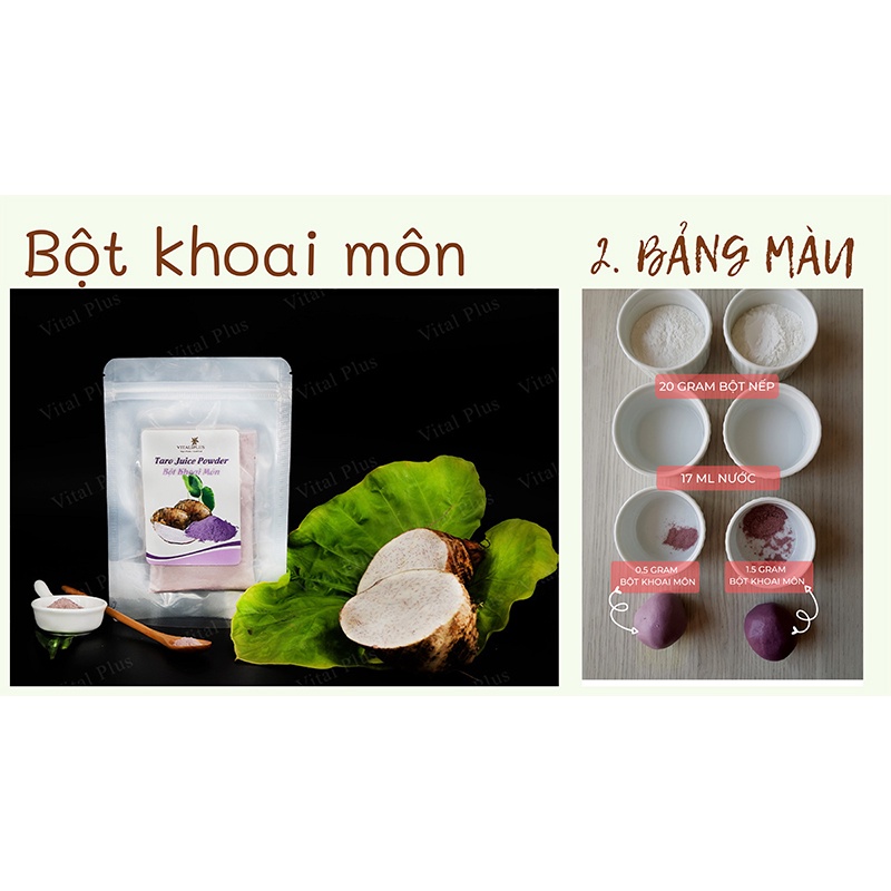 Bột rau củ - Bột Khoai Môn - Taro Juice Powder - Vital Plus - Shop Nhà Anise