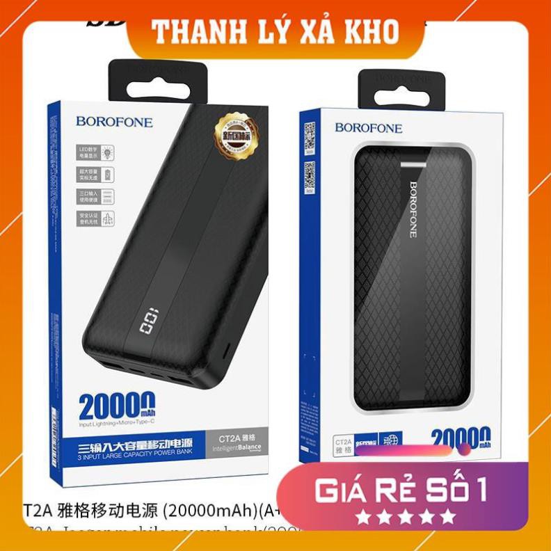 [Xả Hàng – FreeShip] 2 MẪU SẠC DỰ PHÒNG 20.000mAh CHÍNH HÃNG | Chất Liệu ABS - PC Chống Cháy | 90000