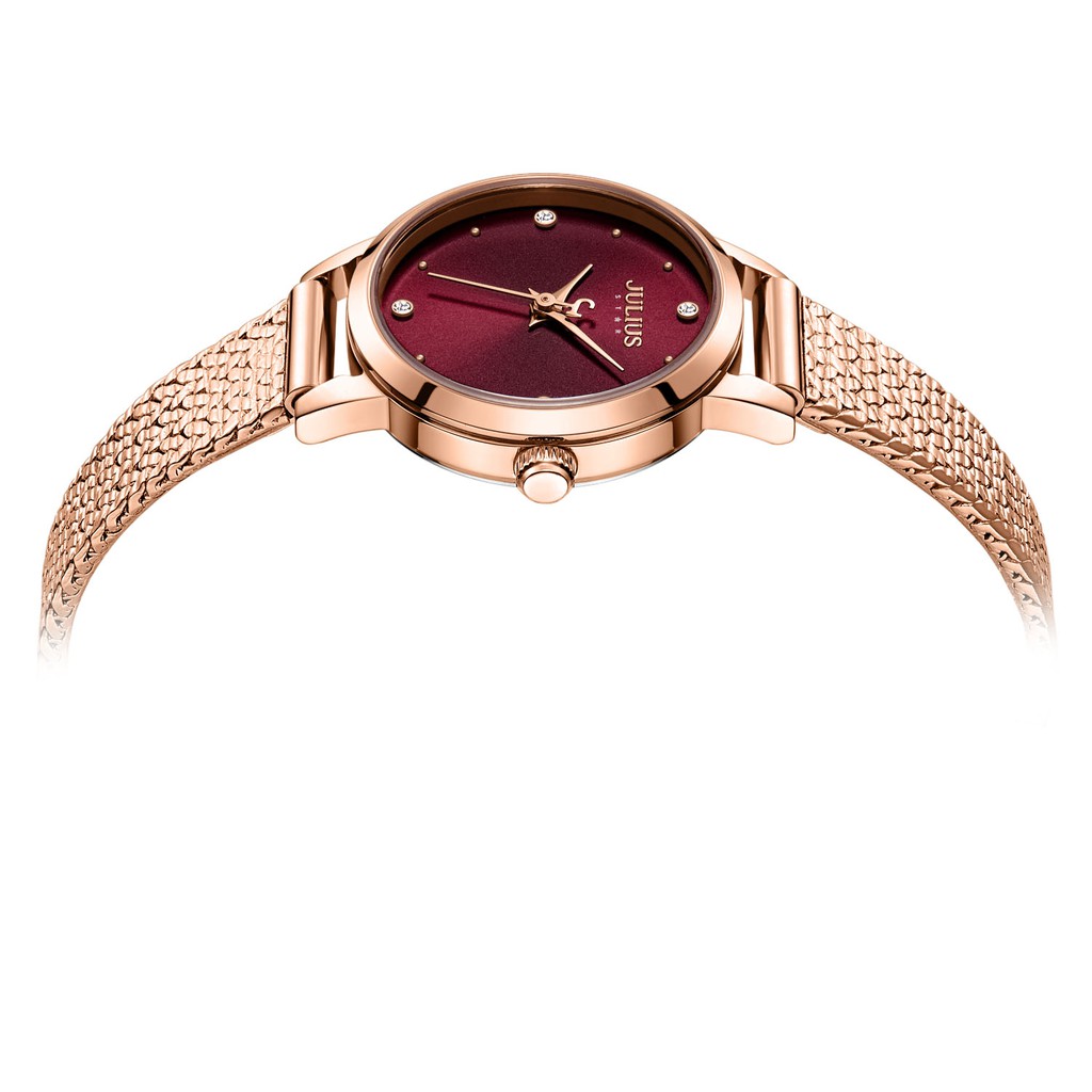 Đồng hồ nữ Julius Star JS-045 kính Sapphire | Julius Official