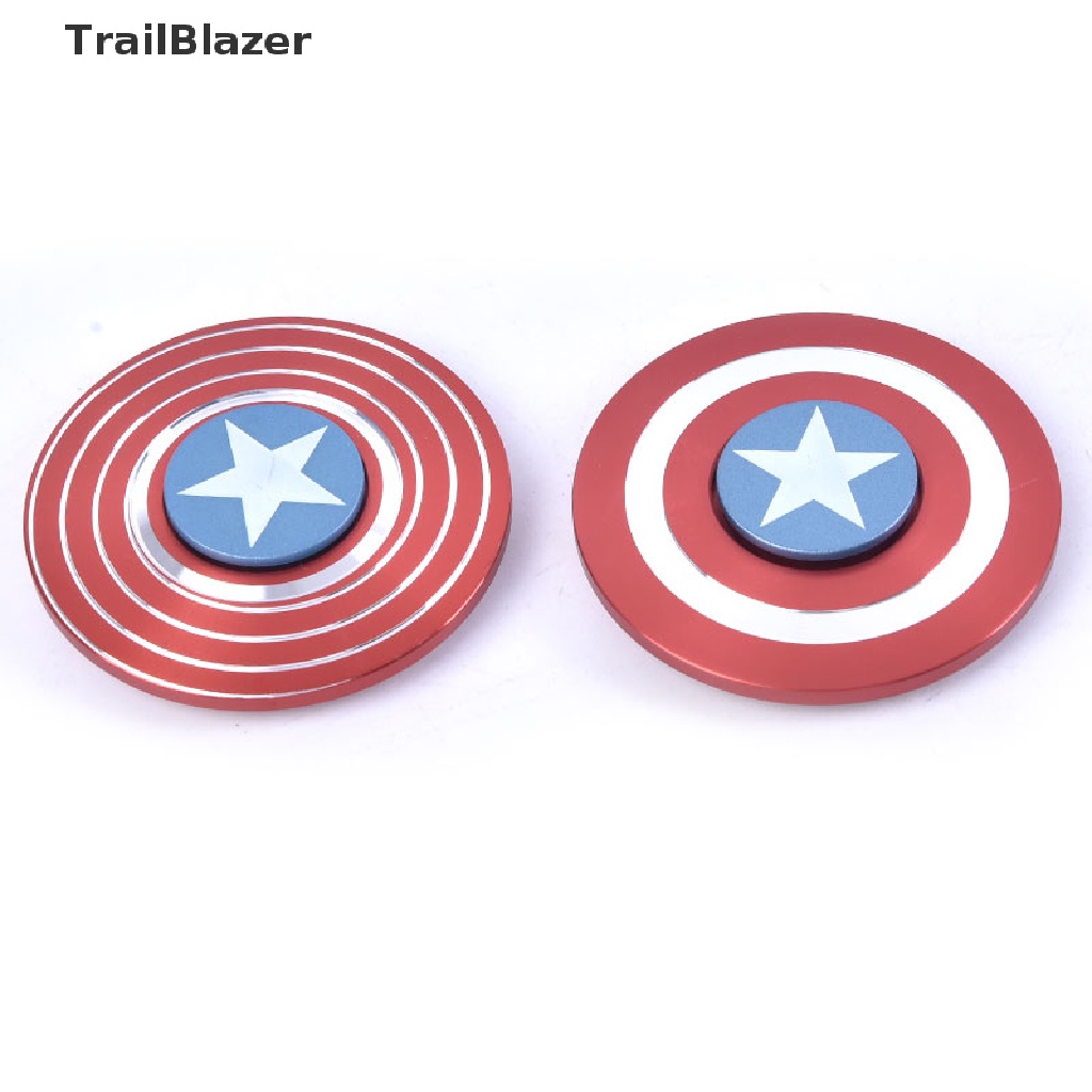 Con quay đồ chơi Spinner bằng hợp kim hình Captain America