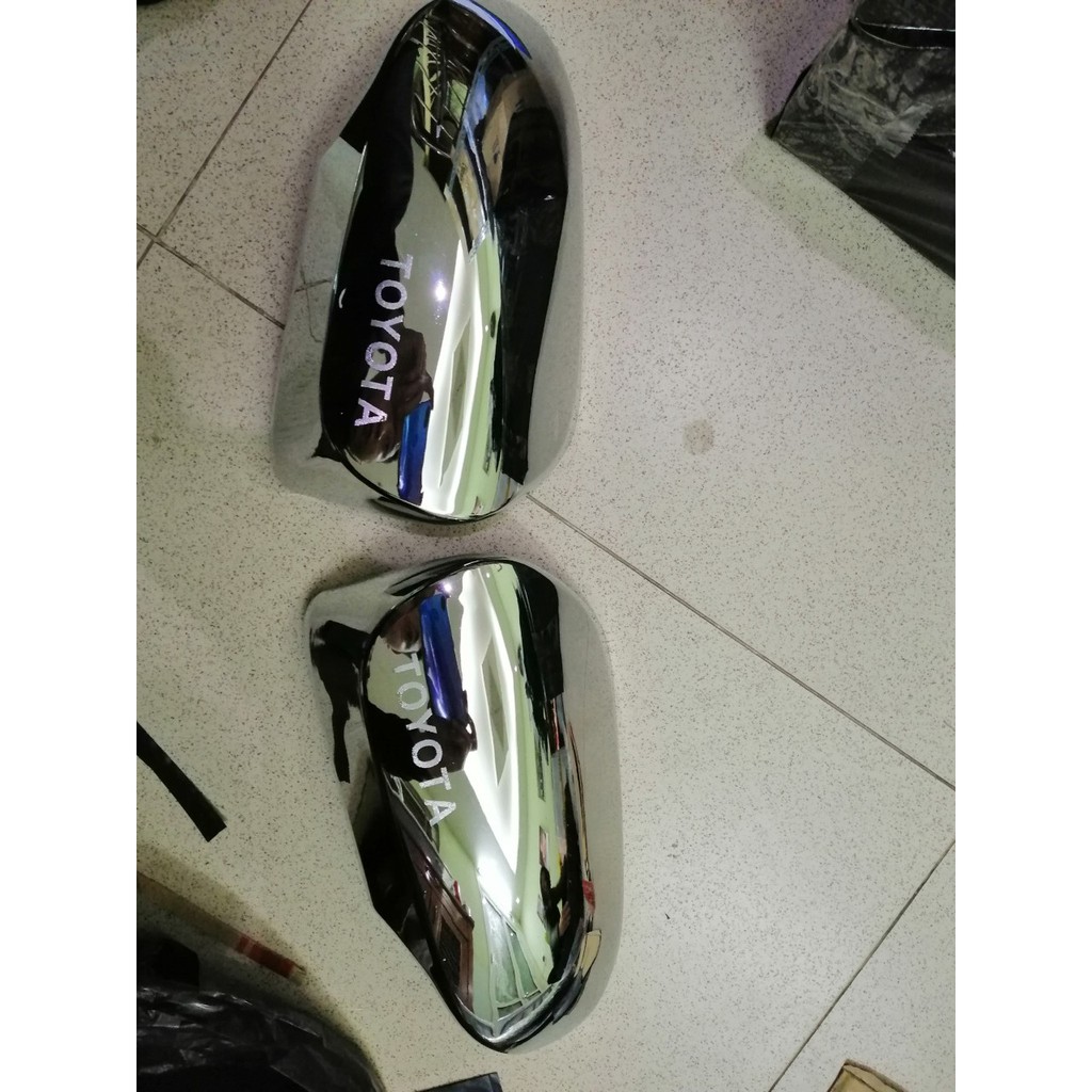 Bộ ốp gương Xe Toyota Vios 2014 đến 2021 cho gương có đèn