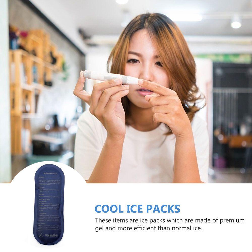 LEISURE Túi Giữ Nhiệt Đựng Đá Diabetic Tiện Dụng