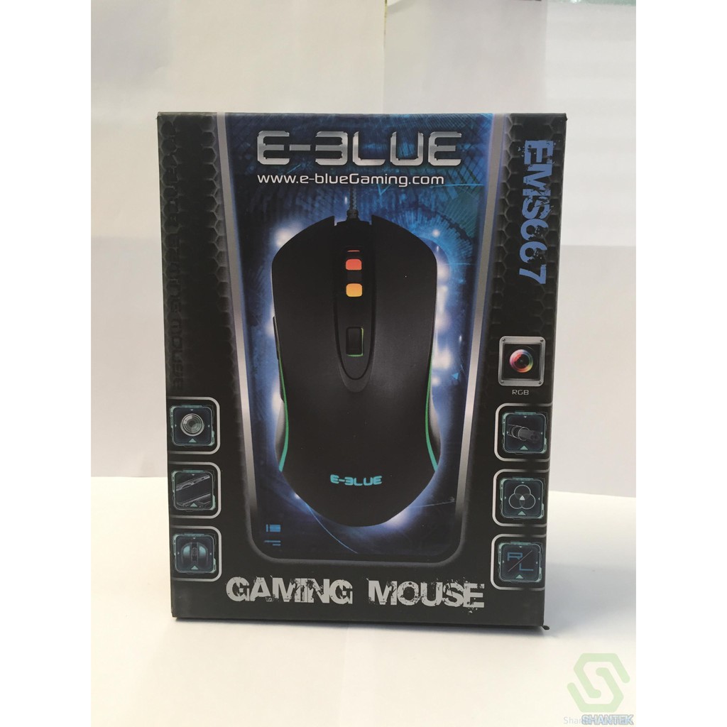 Chuột game E-BLUE EMS 667 LED RGB - VL