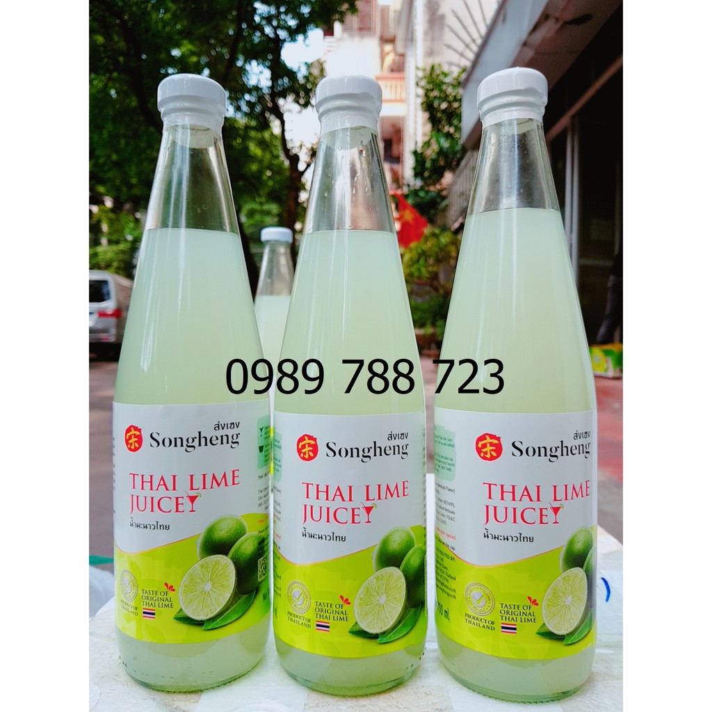 Nước cốt chanh thái lan chai 750ml pha trà chanh cực ngon