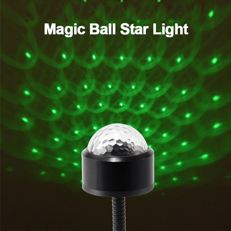 Đèn chiếu SEAMETAL trang trí bên trong xe hơi USB 5V nhiều màu sắc tạo bầu không khí lãng mạn