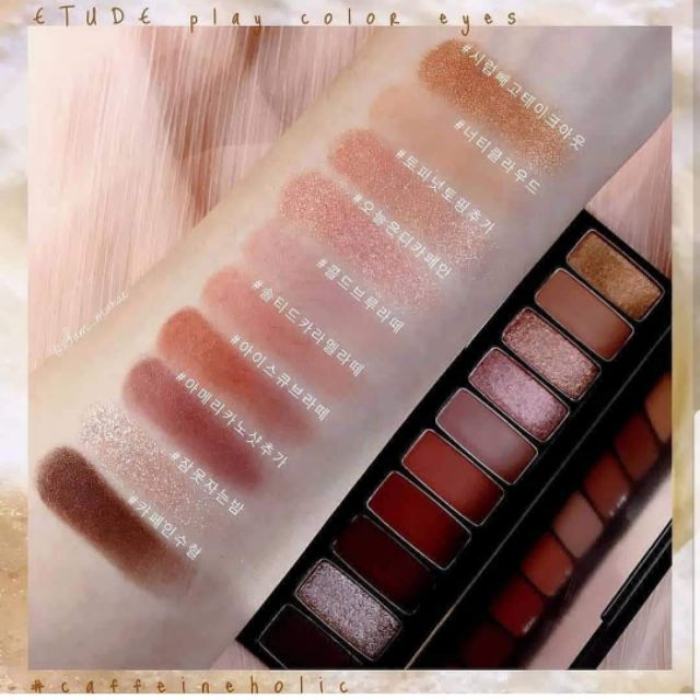 BẢNG PHẤN MẮT Play Color Eyes CAFFEINE HOLIC