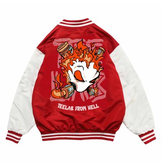  Áo khoác Bomber Teelab From Hell AK022