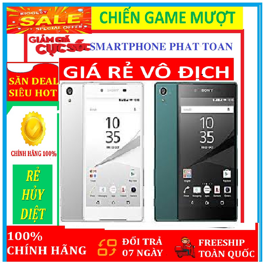 điện thoại Sony Xperia Z5 ram 3G/32G mới, Chơi game nặng mượt