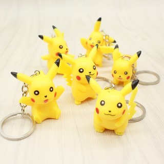 Bộ 6 Móc Khóa Hình Pikachu