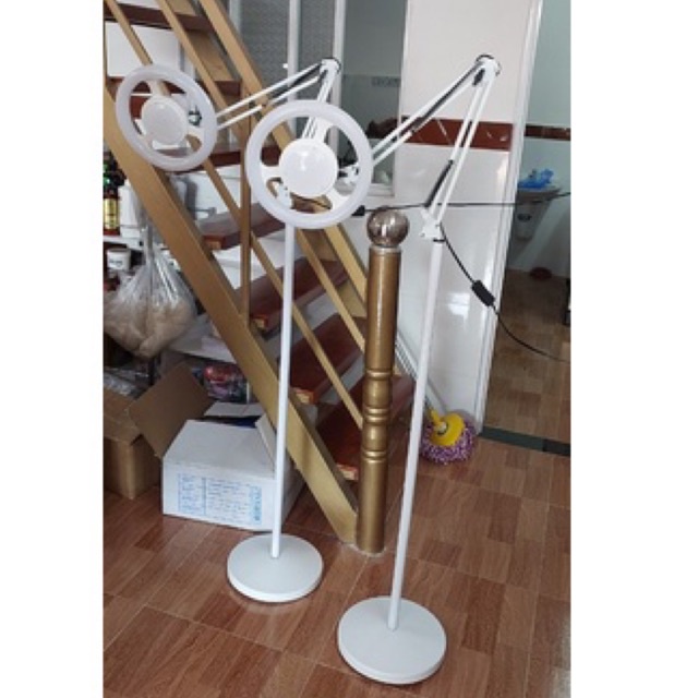 Đèn Led Bông Spa, Phun Xăm, Nối Mi trục khuỷu