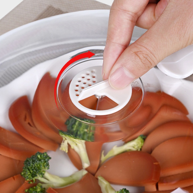 Nắp Đậy Bằng Nhựa Không BPA Cho Lò Vi Sóng
