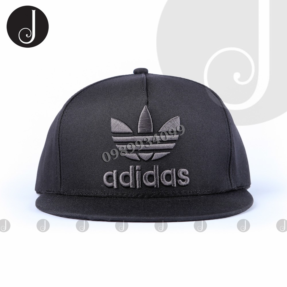 NÓN SNAPBACK NAM NỮ MÀU ĐEN THỂ THAO