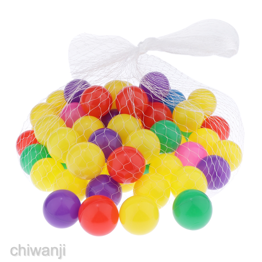 Play Tents Tunnels for Indoor Outdoor XHONG Pit Ball,100 Pcs 4cm Colorful Soft Plastic Swim Pit Toy ball for Baby or Toddler Ball Pit