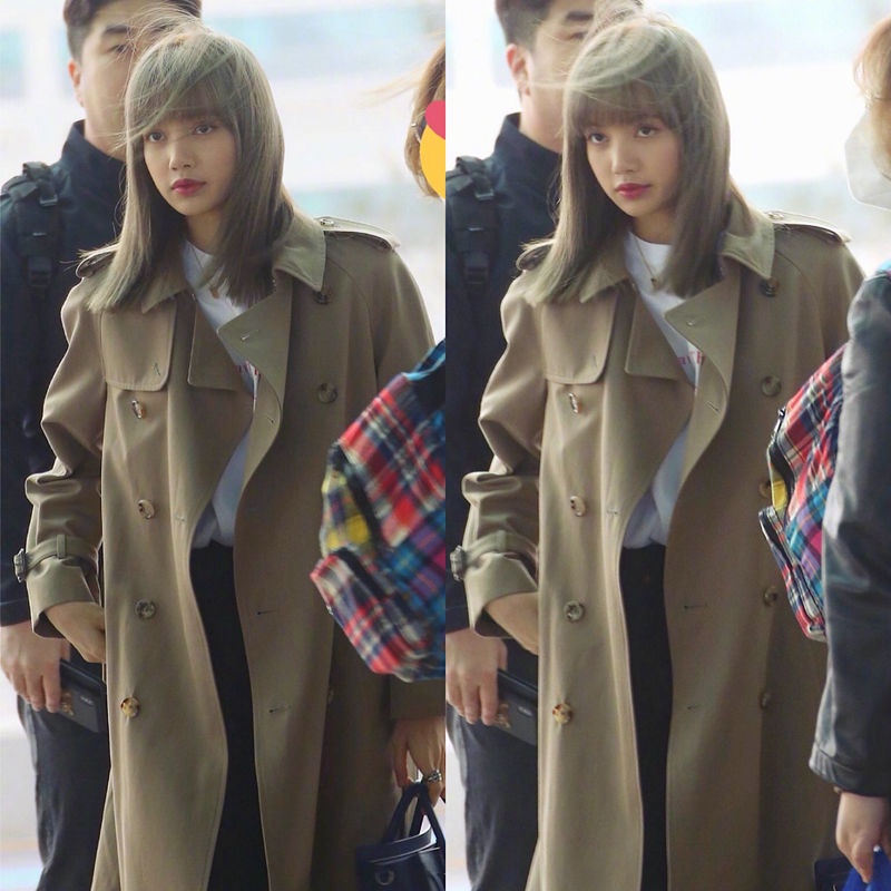 Áo khoác Lisa  Blackpink áo khoác dáng dài