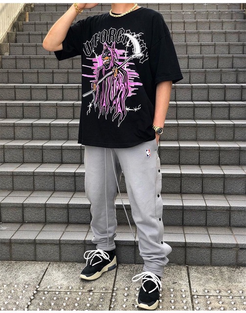 Quần snap pant FO G x N BA x Njke