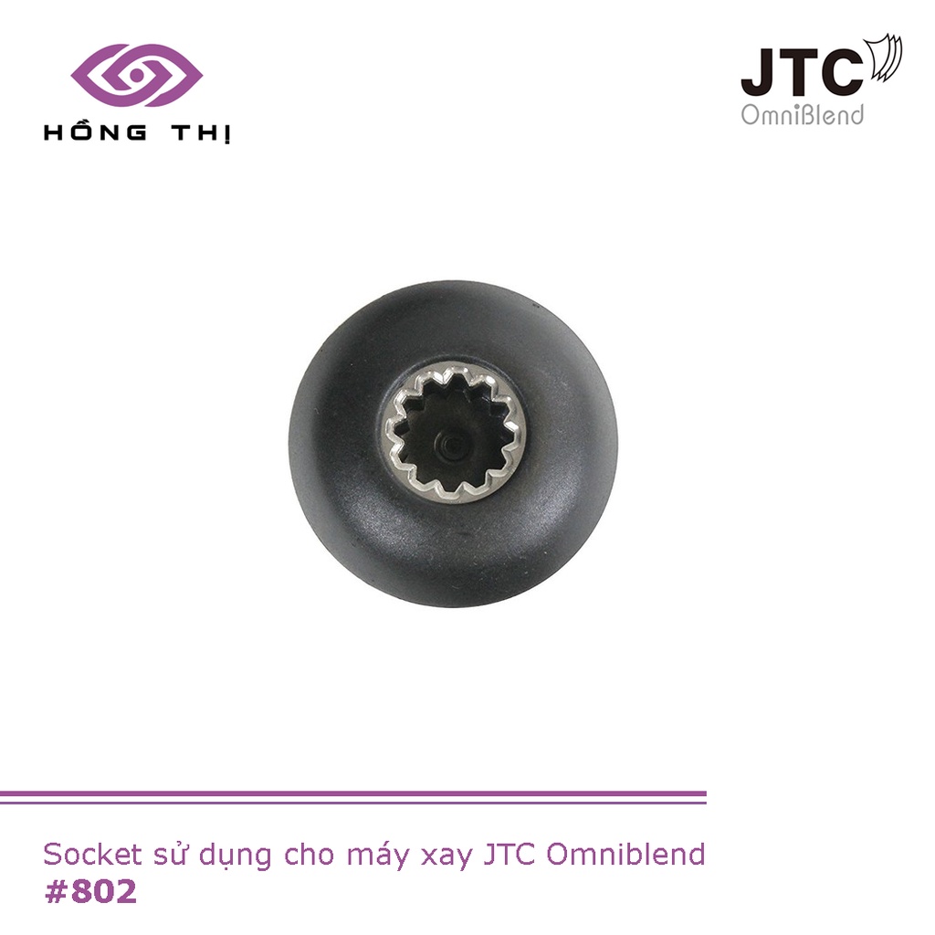 Socket bọc sắt dùng máy xay sinh tố công nghiệp JTC OmniBlend 8mm - Hàng nhập khẩu chính hãng