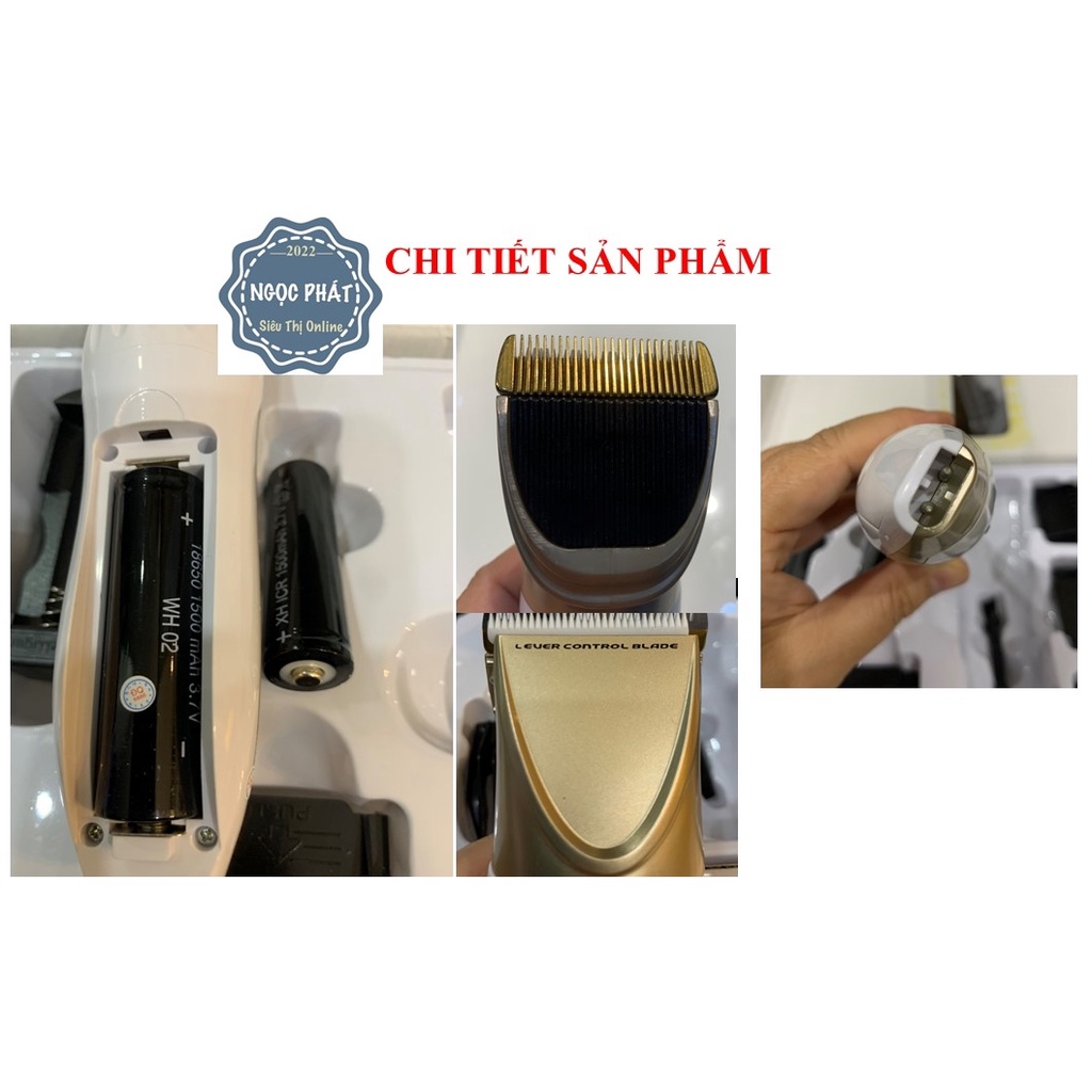 TÔNG ĐƠ CẮT TÓC CAO CẤP 9600 [ HÀNG CHUẨN LOẠI 1] TẶNG KÈM 1 PIN SẠC DỰ PHÒNG