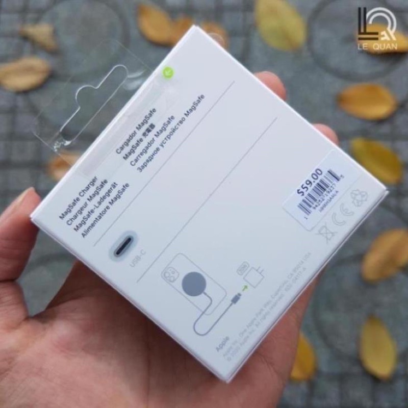 Sạc không dây  MagSafe cho iPhone 12 và các dòng máy hỗ trợ sạc không dây chuẩn Qi