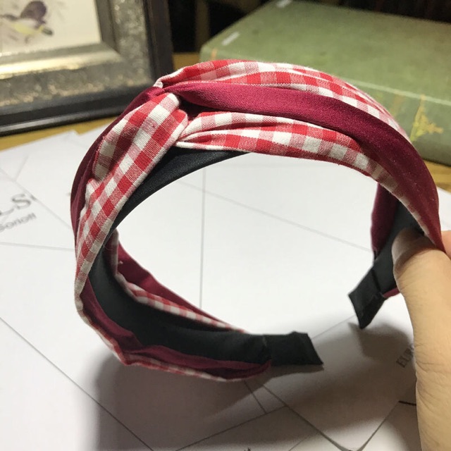 Cài tóc bản to - turban