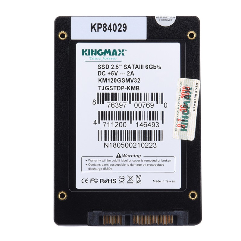 Ổ Cứng SSD Kingmax 120GB SMV32 - Hàng Chính Hãng