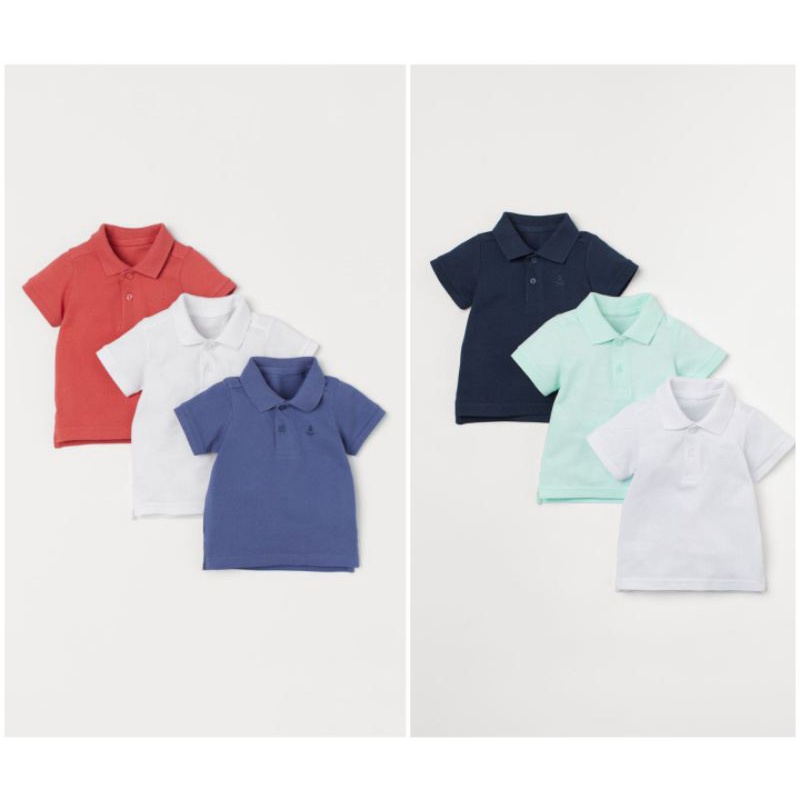 Áo polo HM chuẩn auth có tách set