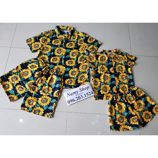 4 bộ và 4 nón đi biển