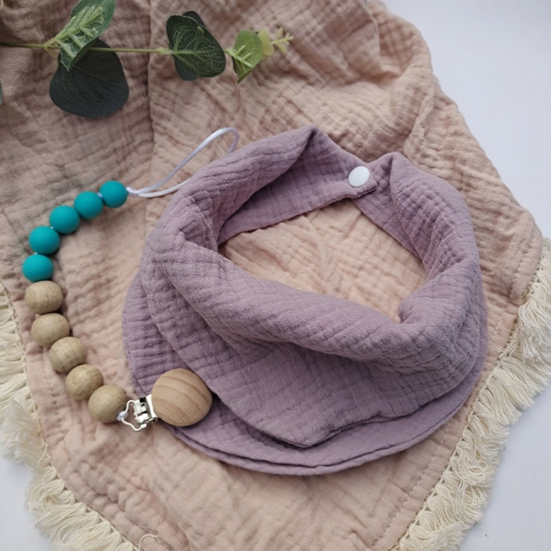 Yếm Ăn Cotton Mềm Mại Cho Bé