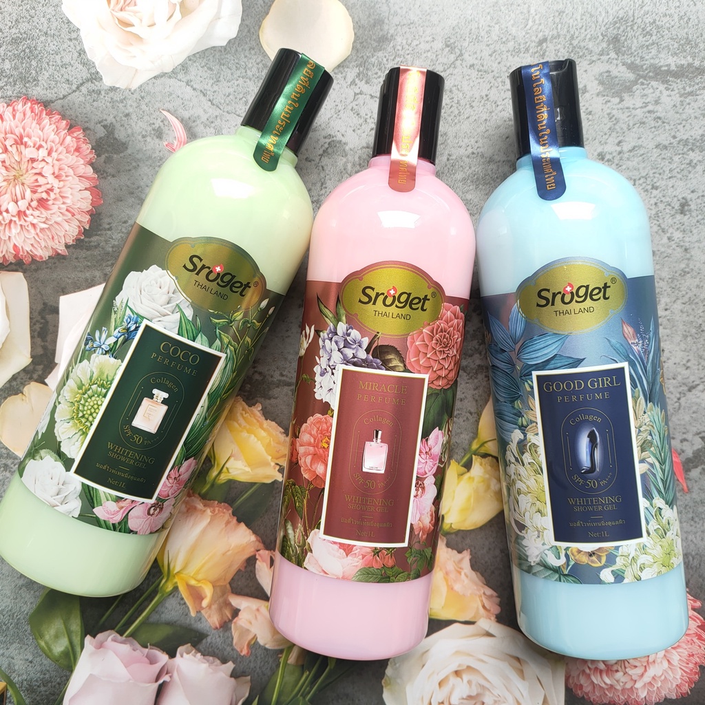 Sữa Tắm Sroget Hương Nước Hoa Thái Lan 1000ml