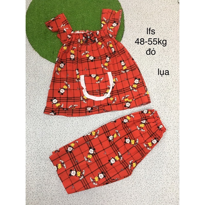 bộ lửng lụa cánh tiên - đồ bộ mặc nhà giá rẻ