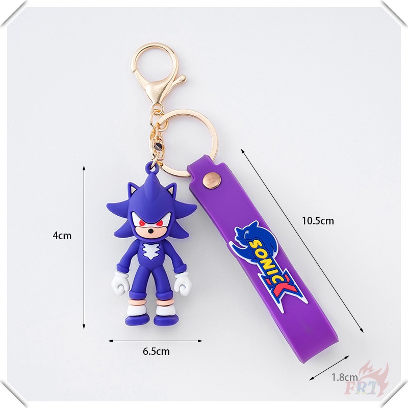 ✪ Móc Khóa Sonic The Hedgehog ✪ 1 Móc Khóa Silicon Hình Nhân Vật Hoạt Hình Anime Dễ Thương