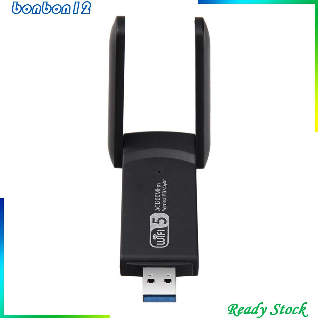 Usb Wifi 2.4 & 5ghz Kèm 2 Ăng Ten Cho Máy Tính