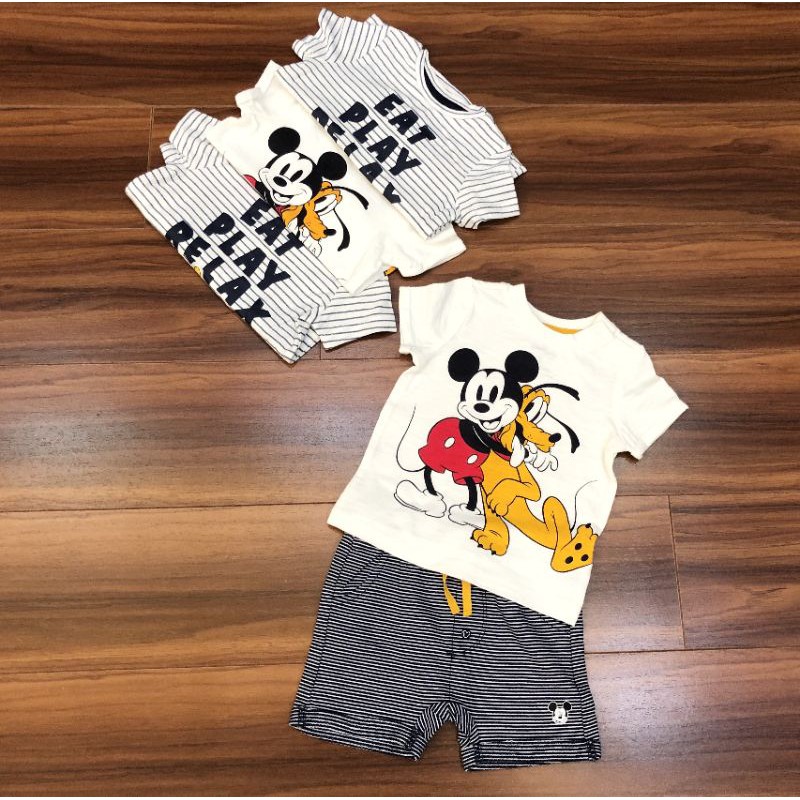 Set Micky &amp; Gấu Poo Disney xuất xịn