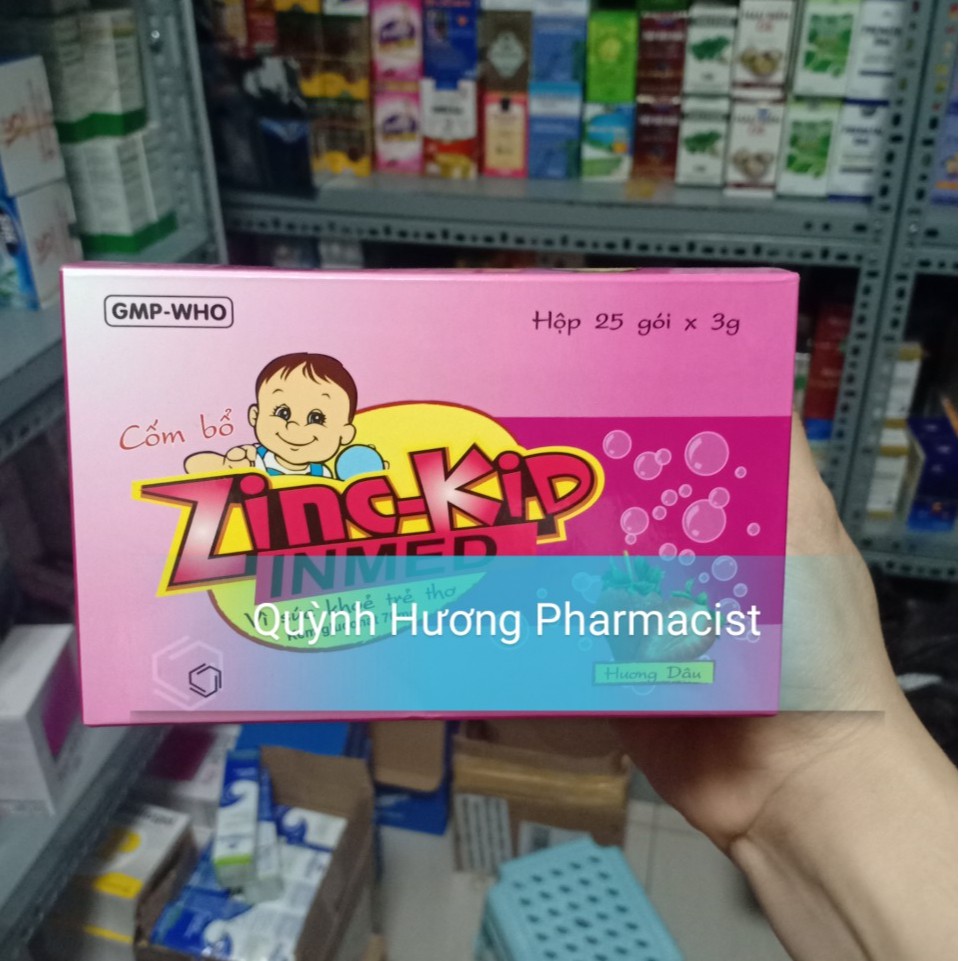 KẼM ZINC-KID hương dâu cho bé