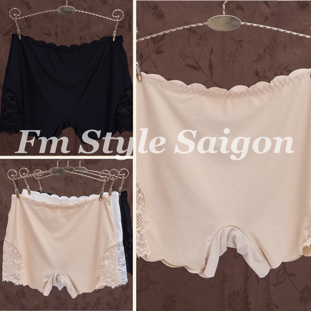 Quần Mặc Váy Đúc Su Siêu Mát | Quần Mặc Trong Váy Phối Ren Mềm Mịn | Fmstyle Saigon 220221051