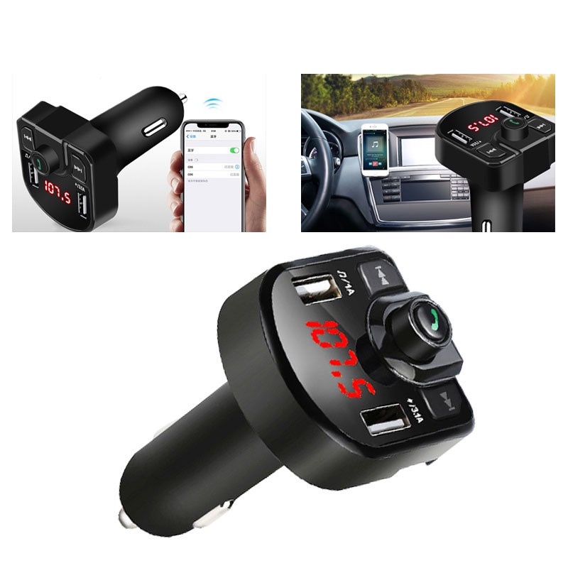Tẩu sạc LYMOYO phát nhạc MP3 kết nối bluetooth cho xe hơi