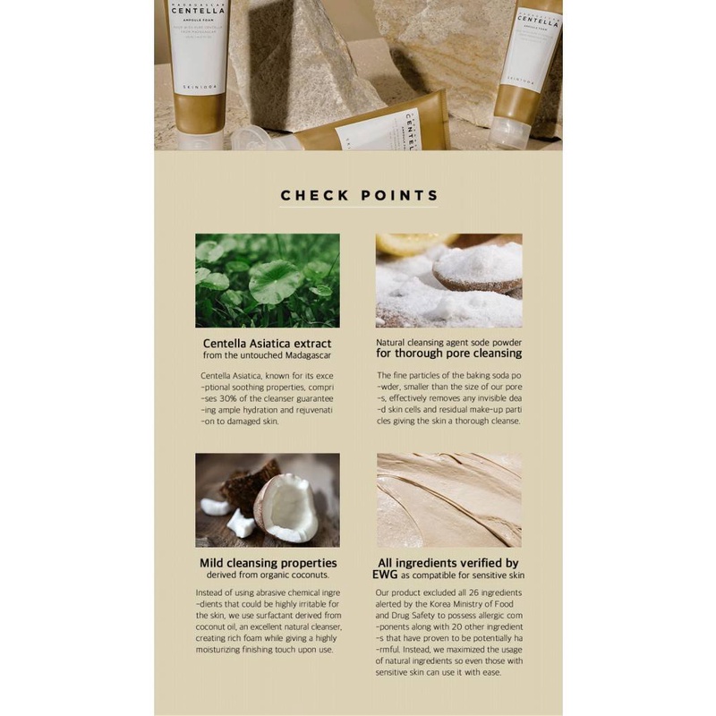 Sữa Rửa Mặt Skin1004 Madagascar Centella Ampoule Foam 125ml