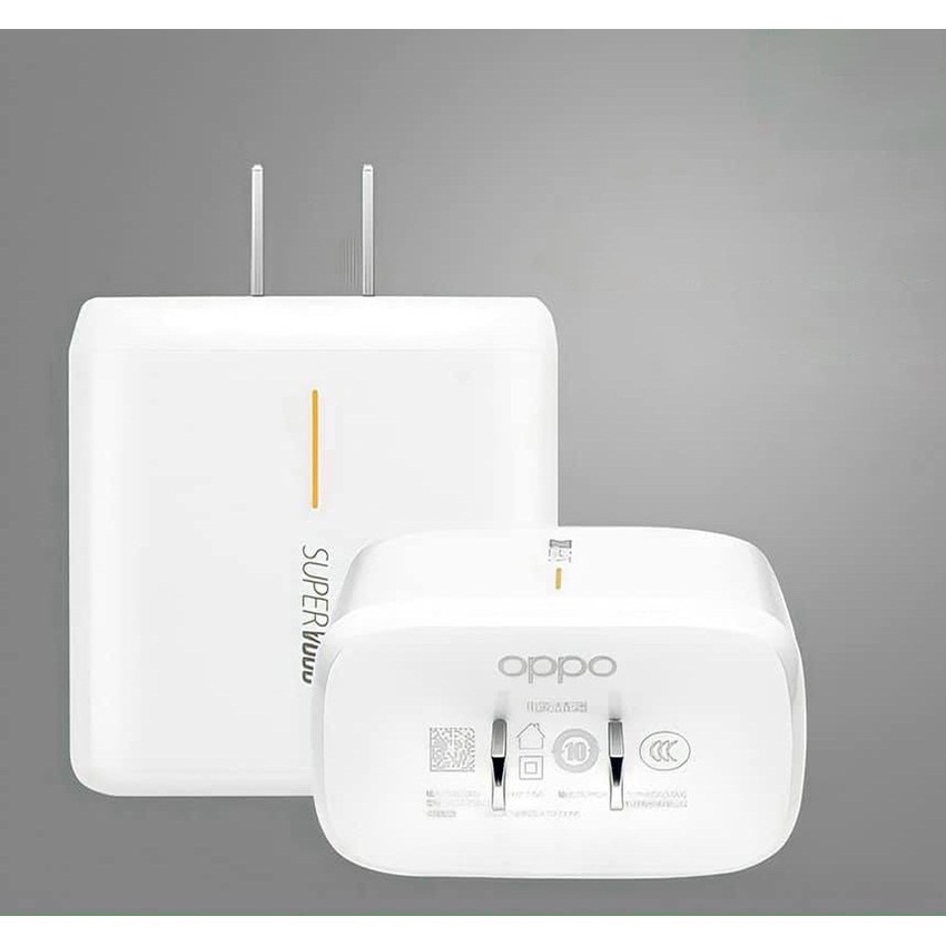 Củ sạc nhanh Oppo Super Vooc 6A 65W zin new cao cấp