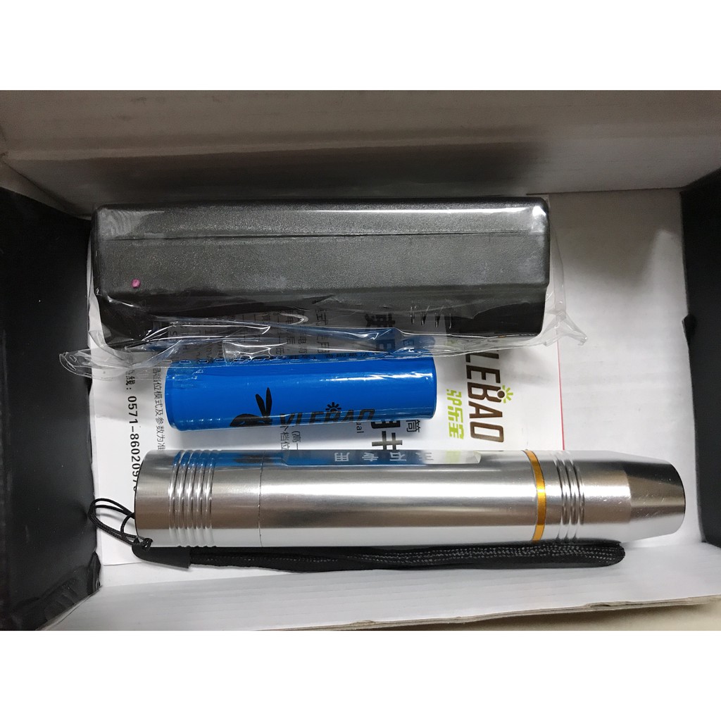 Mộc - Đèn pin soi đá chuyên dụng TẶNG kèm sạc + pin